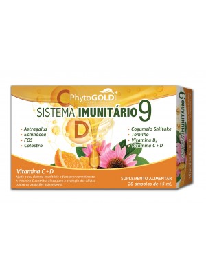 Sistema Imunitário 9 - 20 AMPOLAS - Phytogold